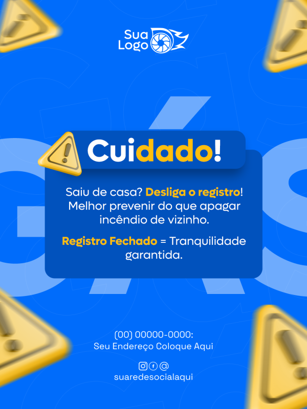 Arte 8 da coleção Coleção de Artes para Distribuidora de Gás