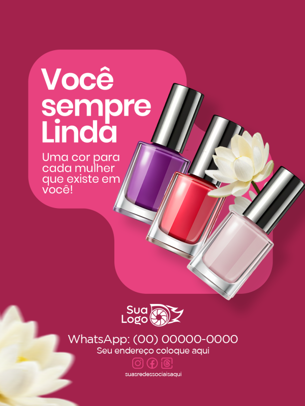 Prévia da coleção Coleção manicure