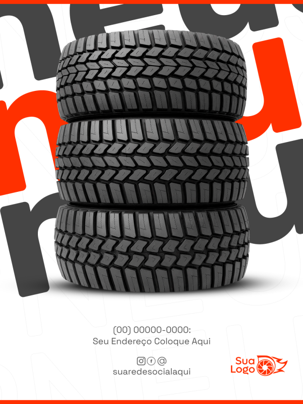 Arte 8 da coleção Coleção de Artes para Loja de Pneus