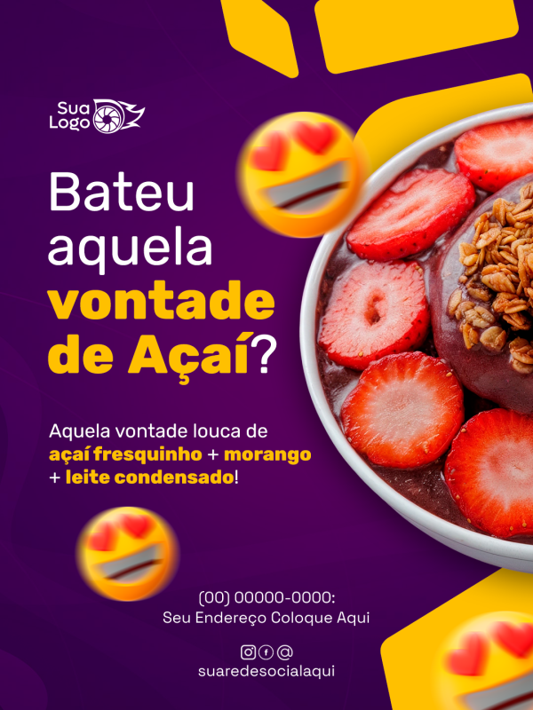Prévia da coleção Coleção de Artes para Açaí