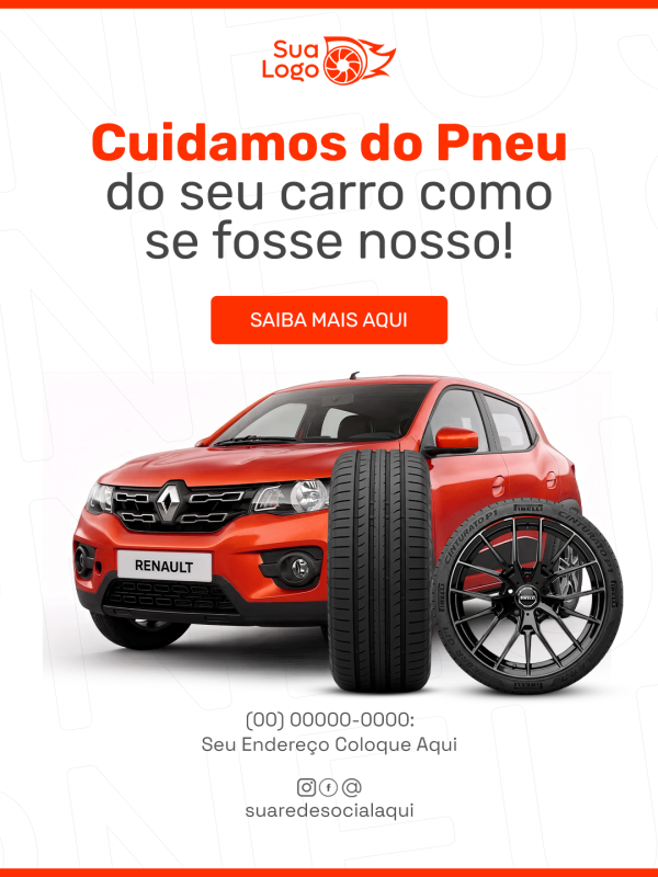 Arte 10 da coleção Coleção de Artes para Loja de Pneus