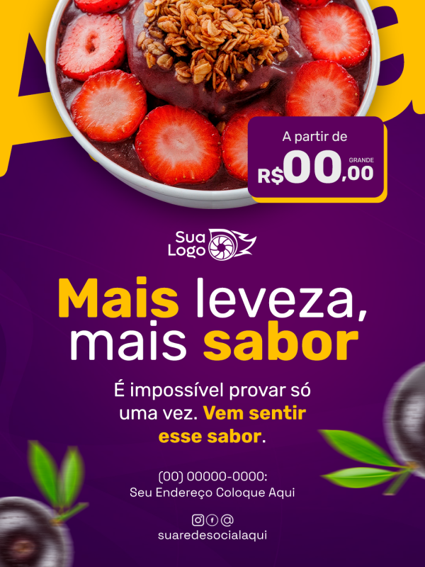 Arte 7 da coleção Coleção de Artes para Açaí