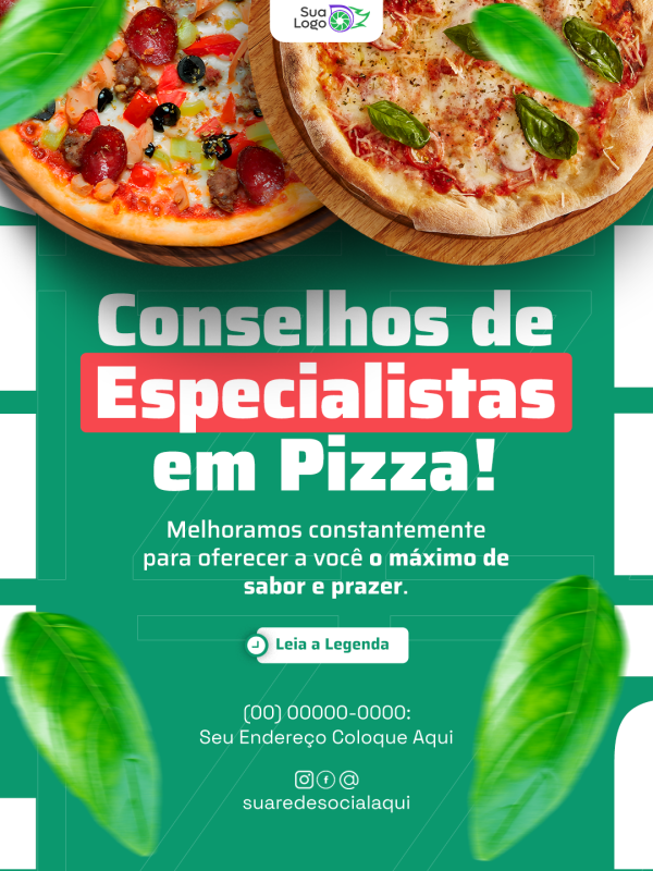 Prévia da coleção Coleção de Artes para Pizzaria