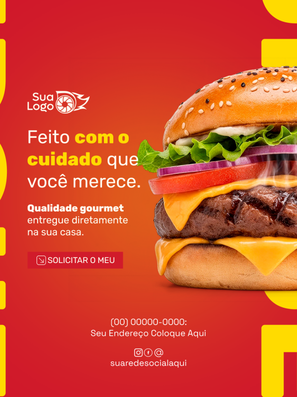 Arte 9 da coleção Coleção de Artes para Hamburgueria