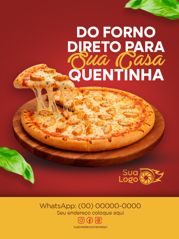 Prévia da coleção Coleção pizzaria