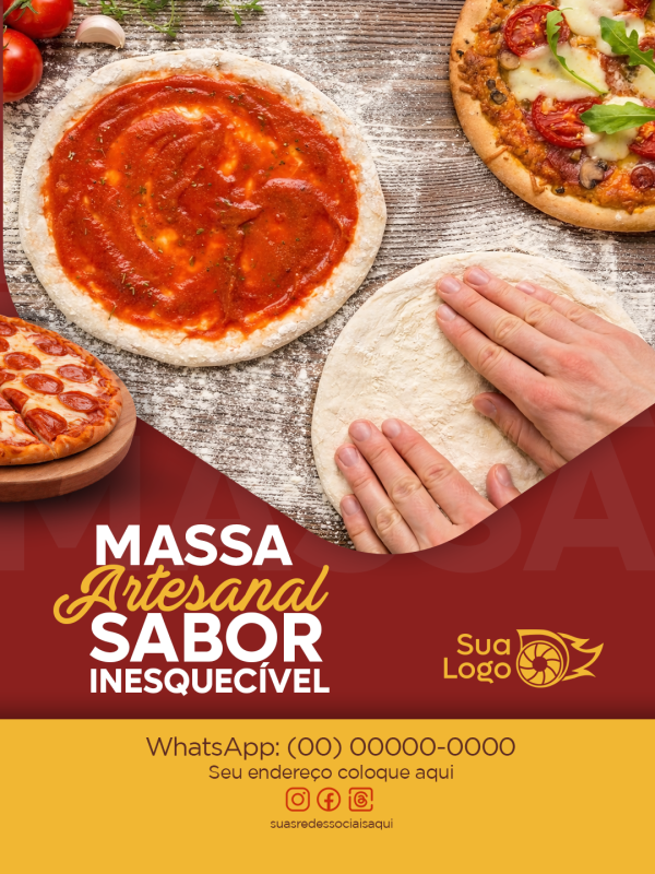 Prévia da coleção Coleção pizzaria