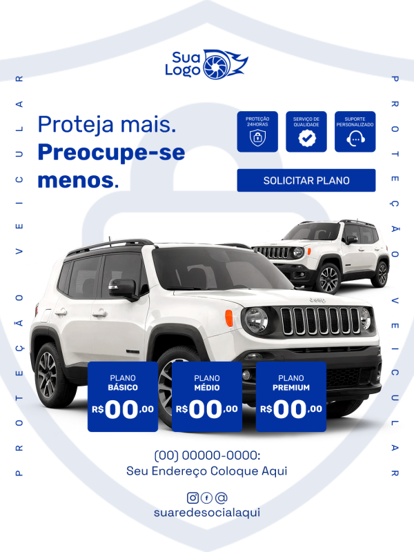 Arte 9 da coleção Coleção de Artes para Proteção Veicular