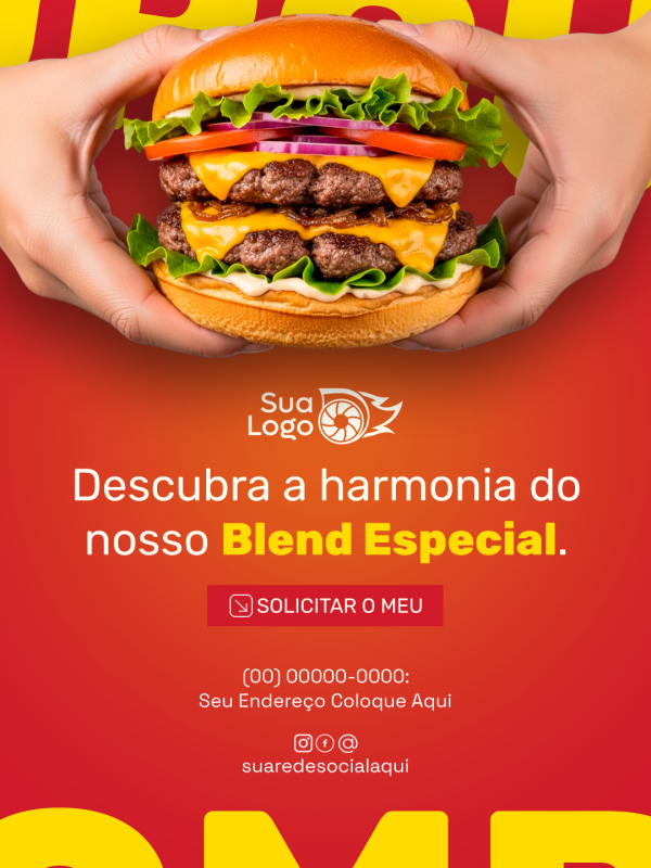 Arte 7 da coleção Coleção de Artes para Hamburgueria