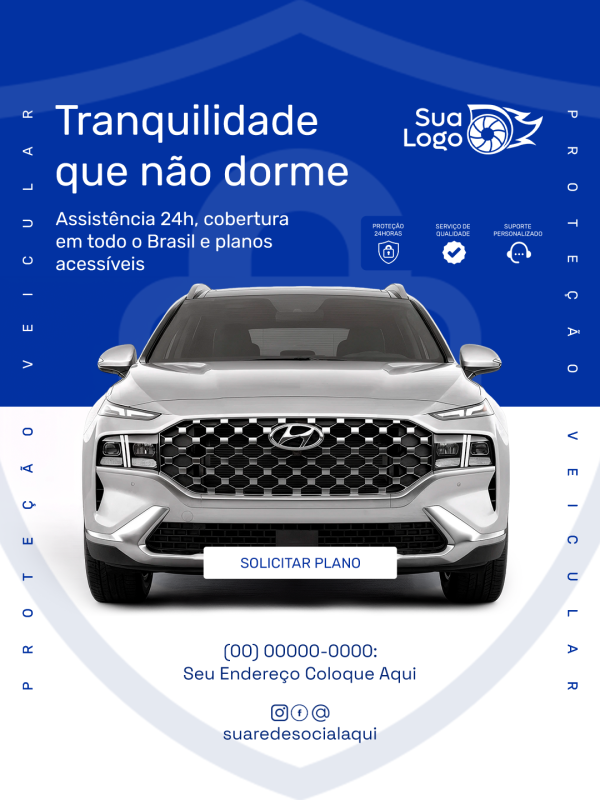 Arte 8 da coleção Coleção de Artes para Proteção Veicular