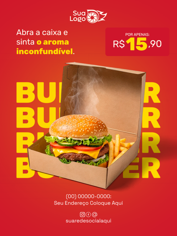 Arte 8 da coleção Coleção de Artes para Hamburgueria