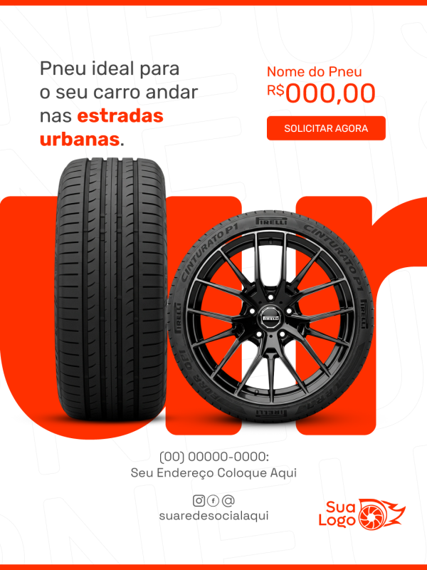 Prévia da coleção Coleção de Artes para Loja de Pneus