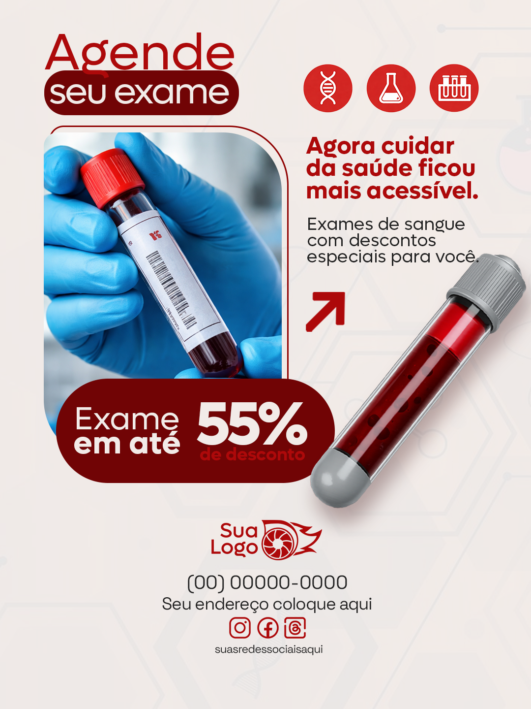 Arte 8 da coleção Coleção exames laboratorial