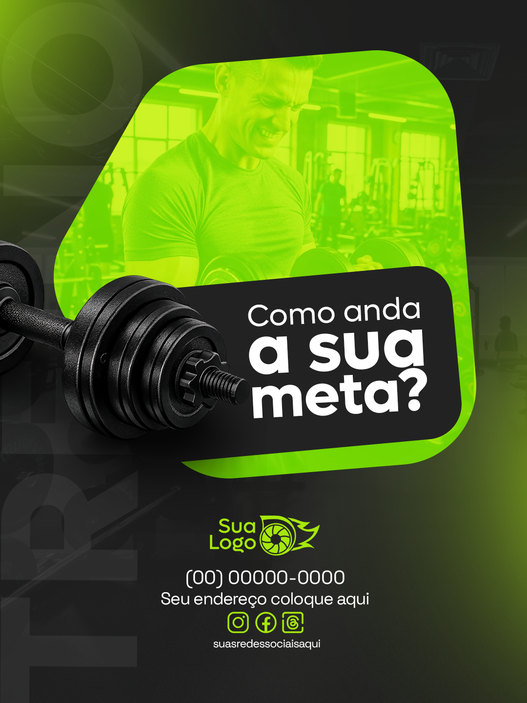 Arte 9 da coleção Coleção academia personal treiner