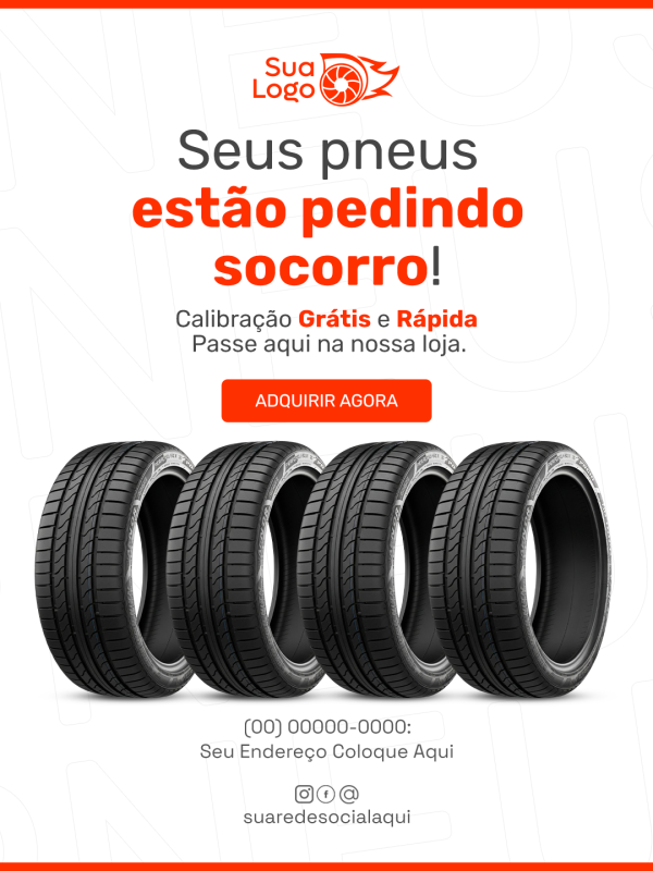 Arte 5 da coleção Coleção de Artes para Loja de Pneus