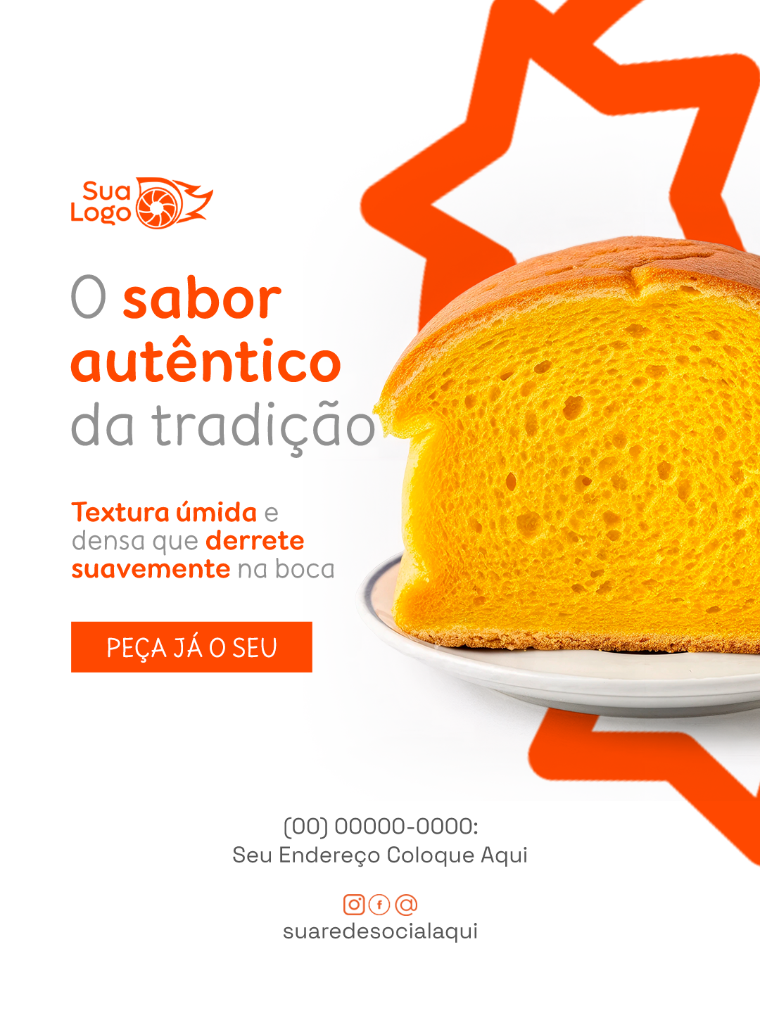 Prévia da coleção Coleção de Artes para Loja de Bolos Caseiros