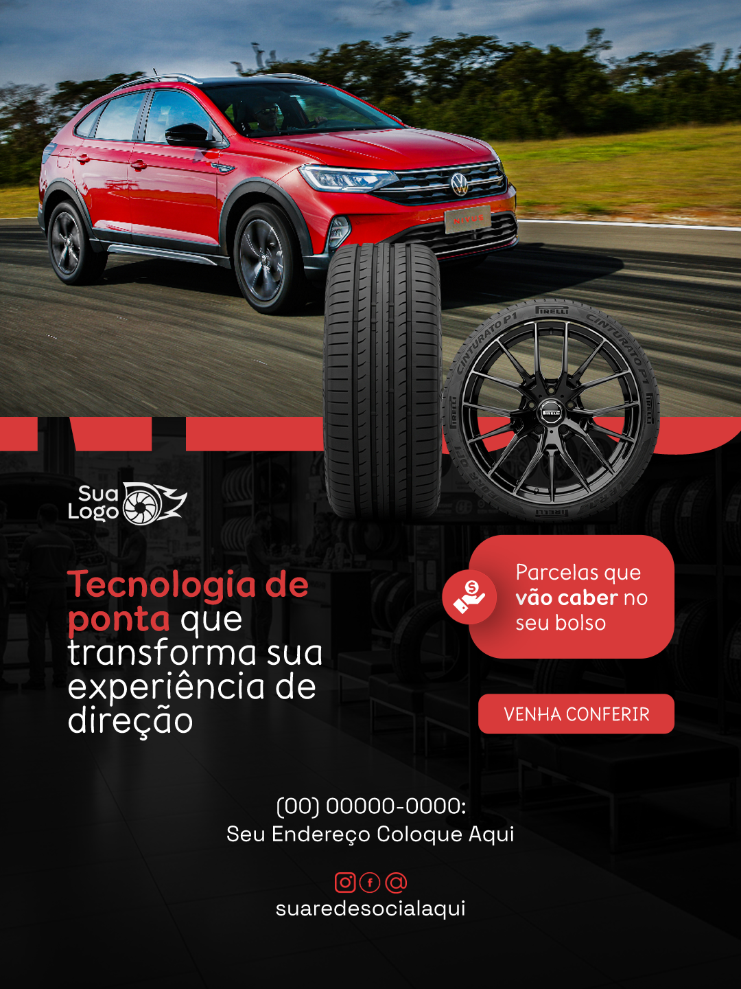 Prévia da coleção Coleção de Artes para Loja de Pneus