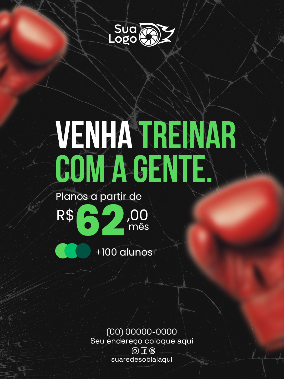 Prévia da coleção Coleção para Academia de Boxe