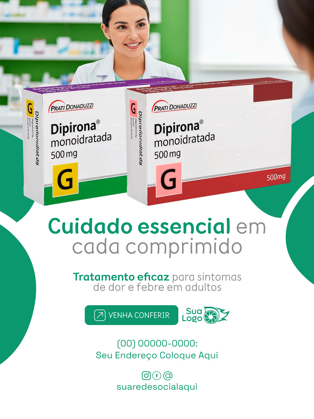 Arte 5 da coleção Coleção de Artes para Farmácia e Drogaria