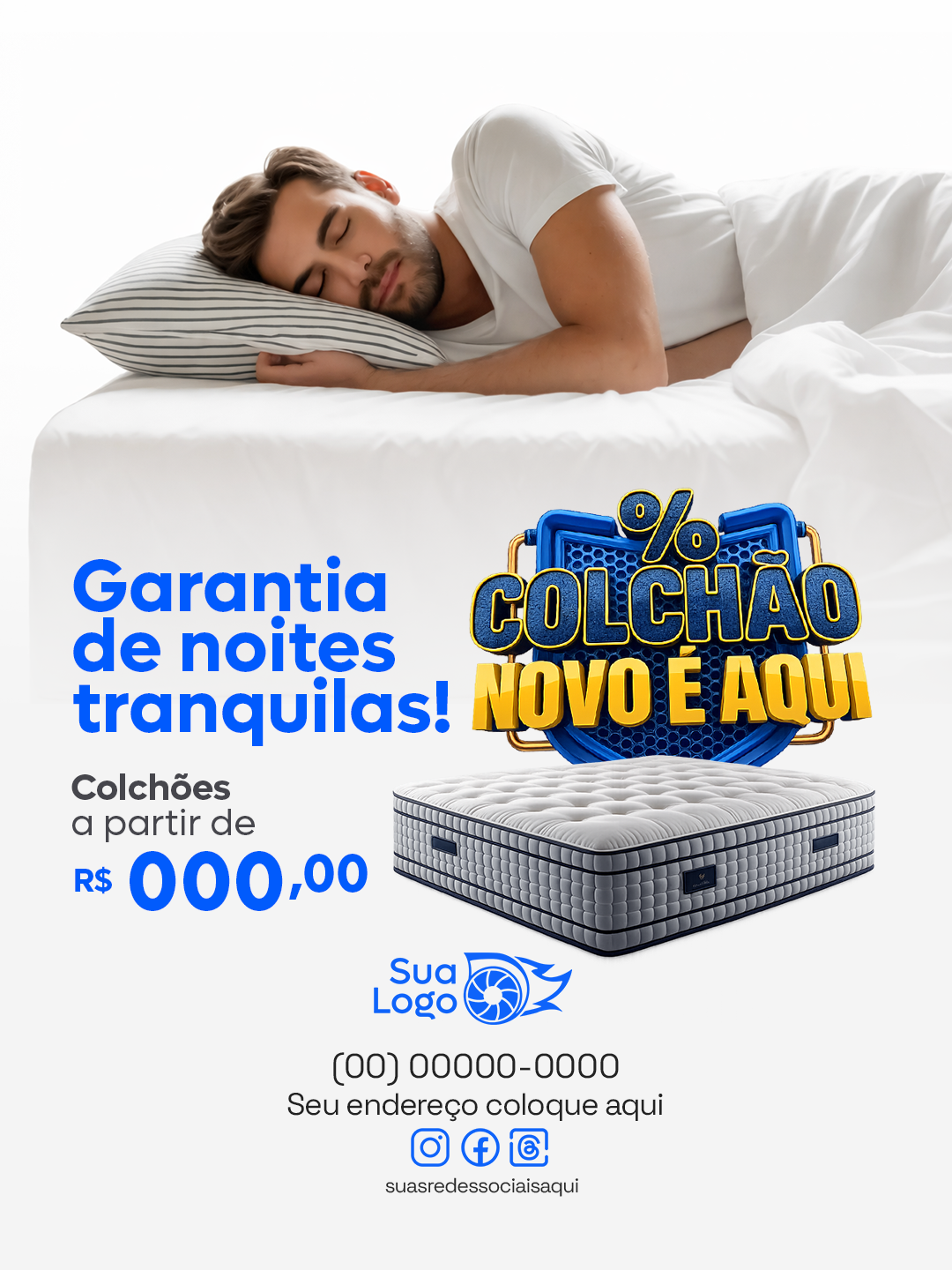 Prévia da coleção Coleção lojas de colchões