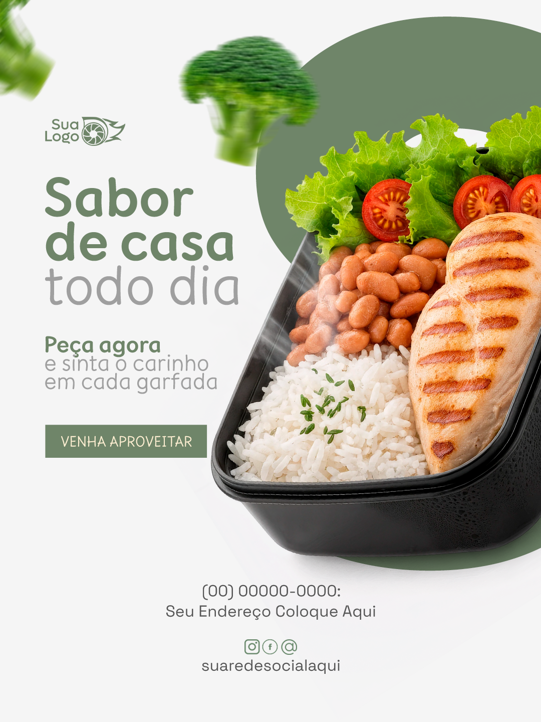 Arte 10 da coleção Coleção de Artes para Restaurante de Marmitas Marmitex