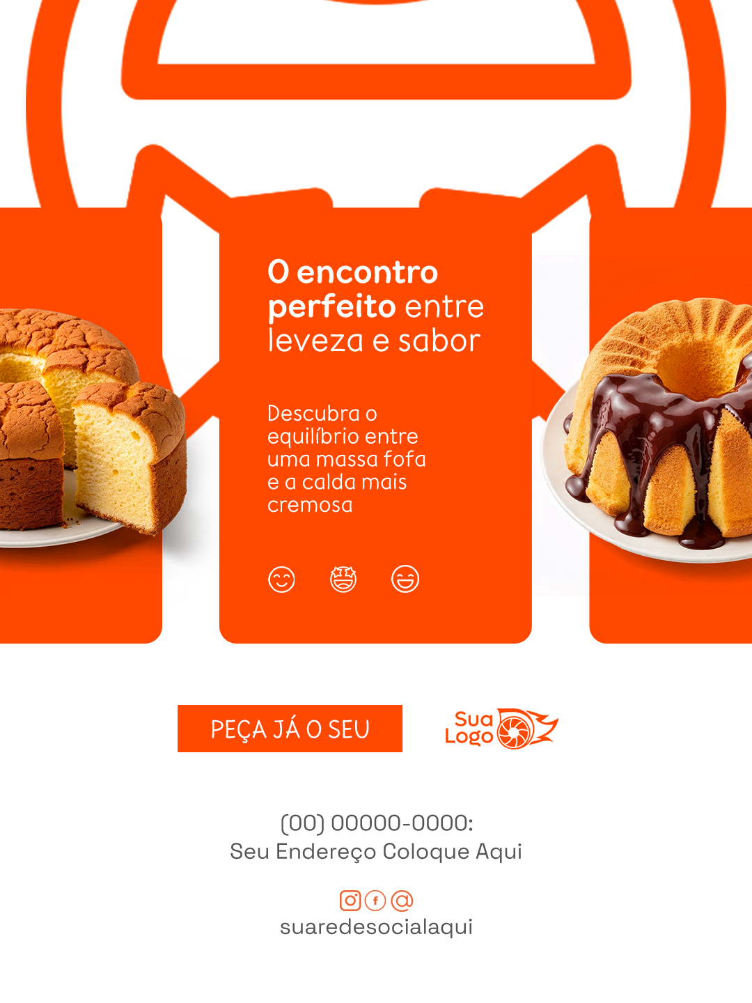 Arte 6 da coleção Coleção de Artes para Loja de Bolos Caseiros