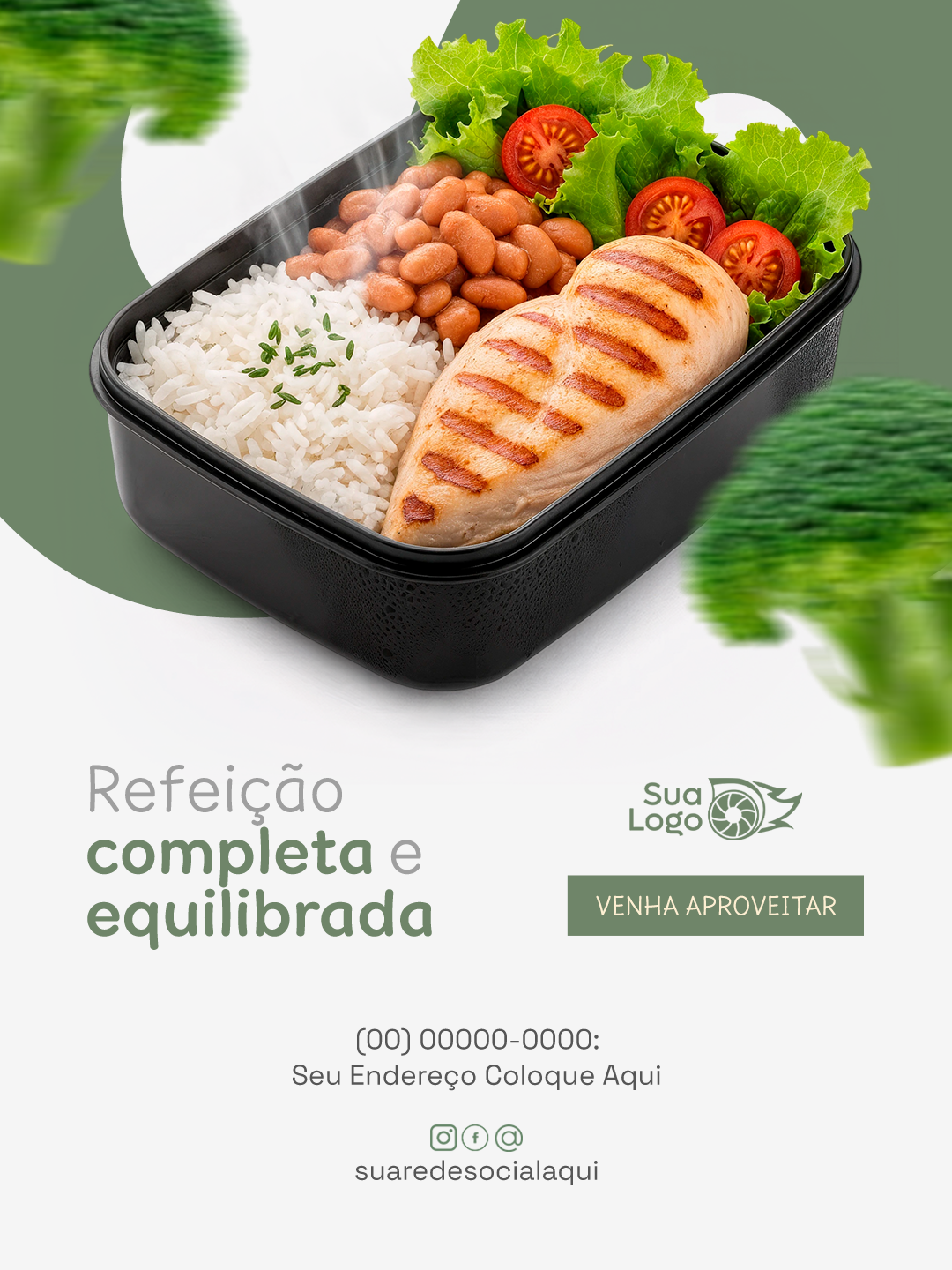 Arte 9 da coleção Coleção de Artes para Restaurante de Marmitas Marmitex