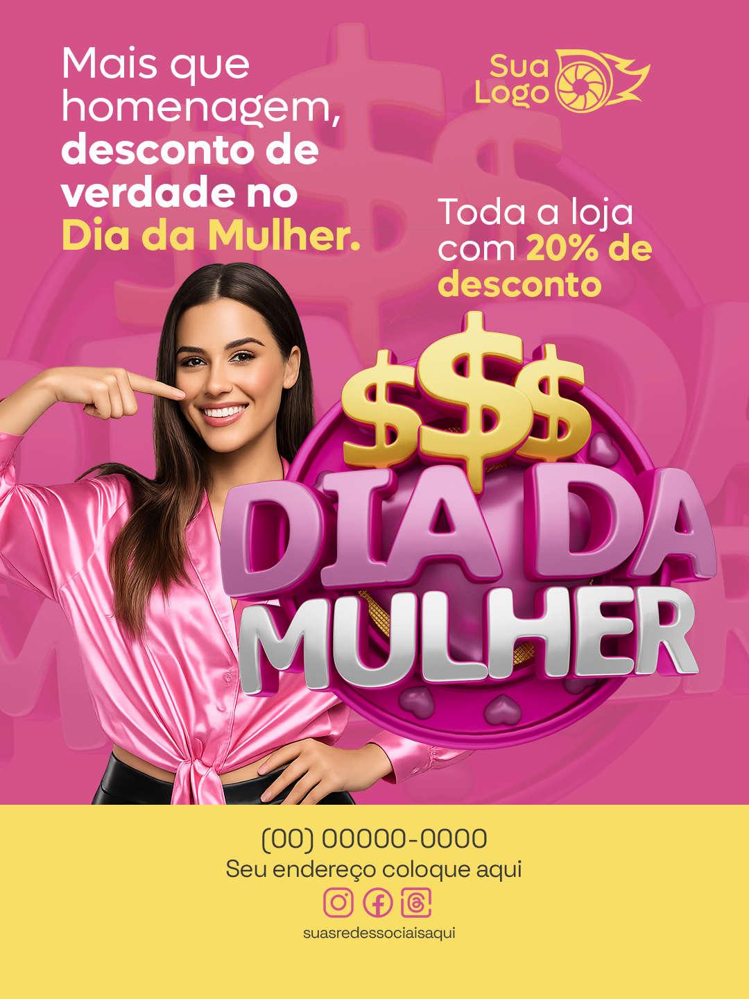 Prévia da coleção Coleção dia da mulher