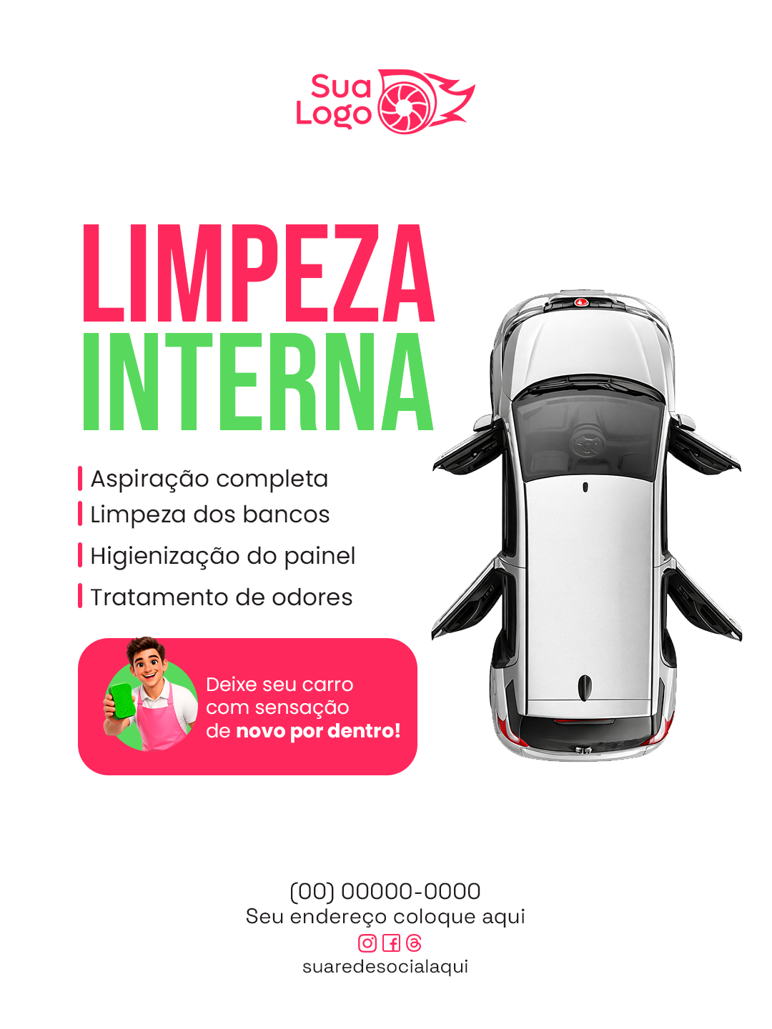 Prévia da coleção Coleção para Lava Rápido