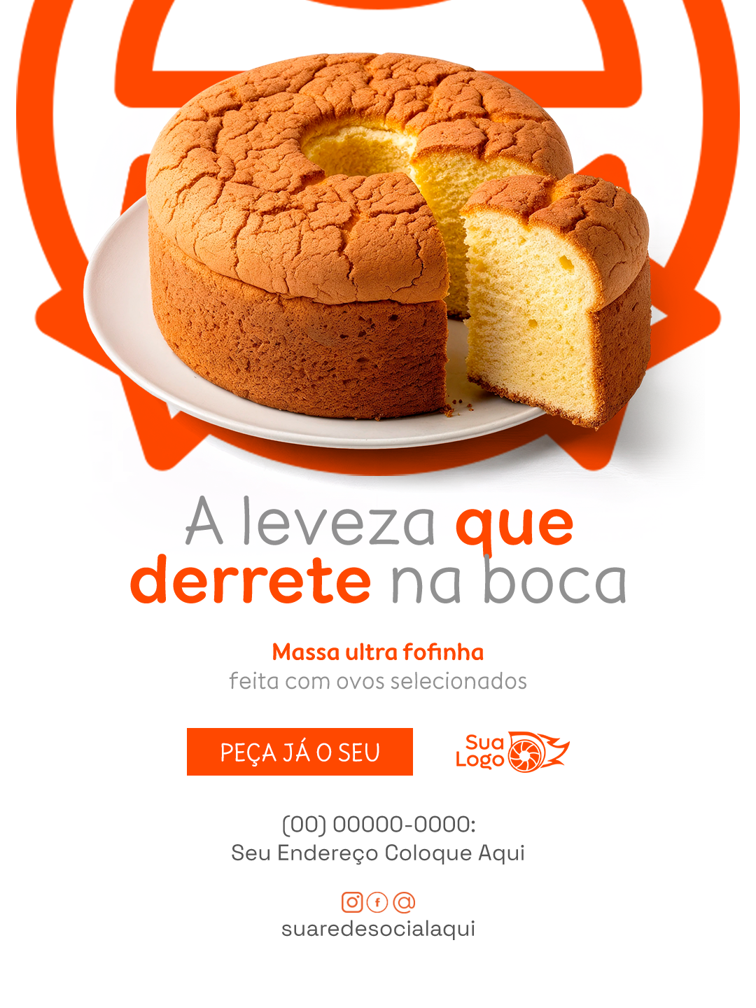 Arte 10 da coleção Coleção de Artes para Loja de Bolos Caseiros