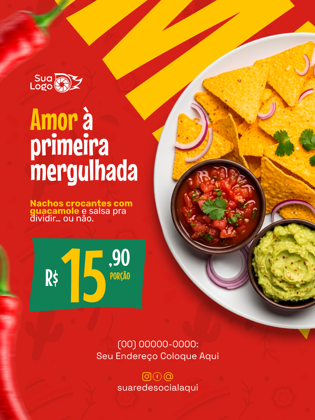 Arte 5 da coleção Coleção de Artes para Restaurante de Comida Mexicana