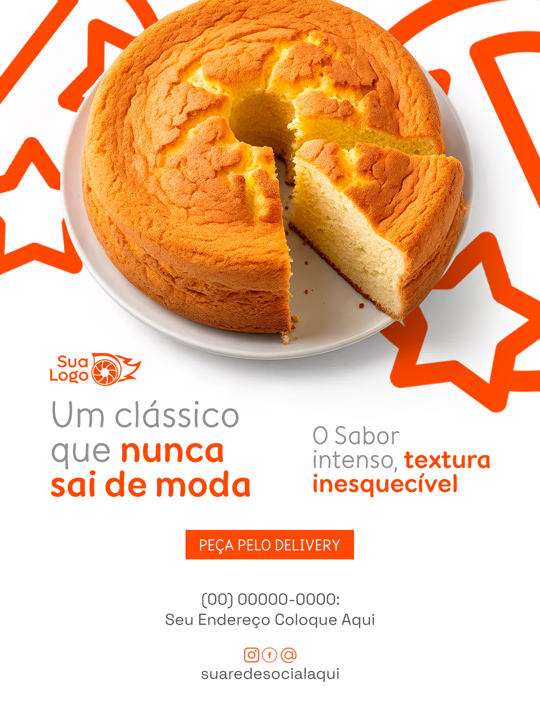 Prévia da coleção Coleção de Artes para Loja de Bolos Caseiros