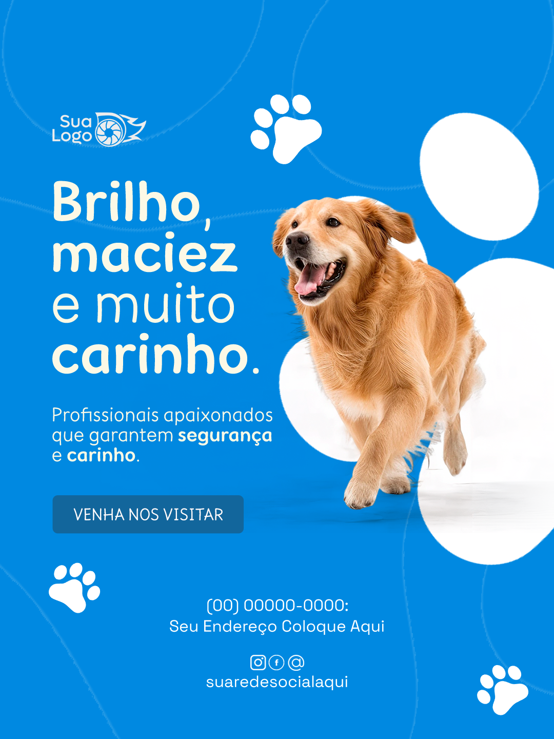 Arte 10 da coleção Coleção de Artes para Petshop Banho e Tosa