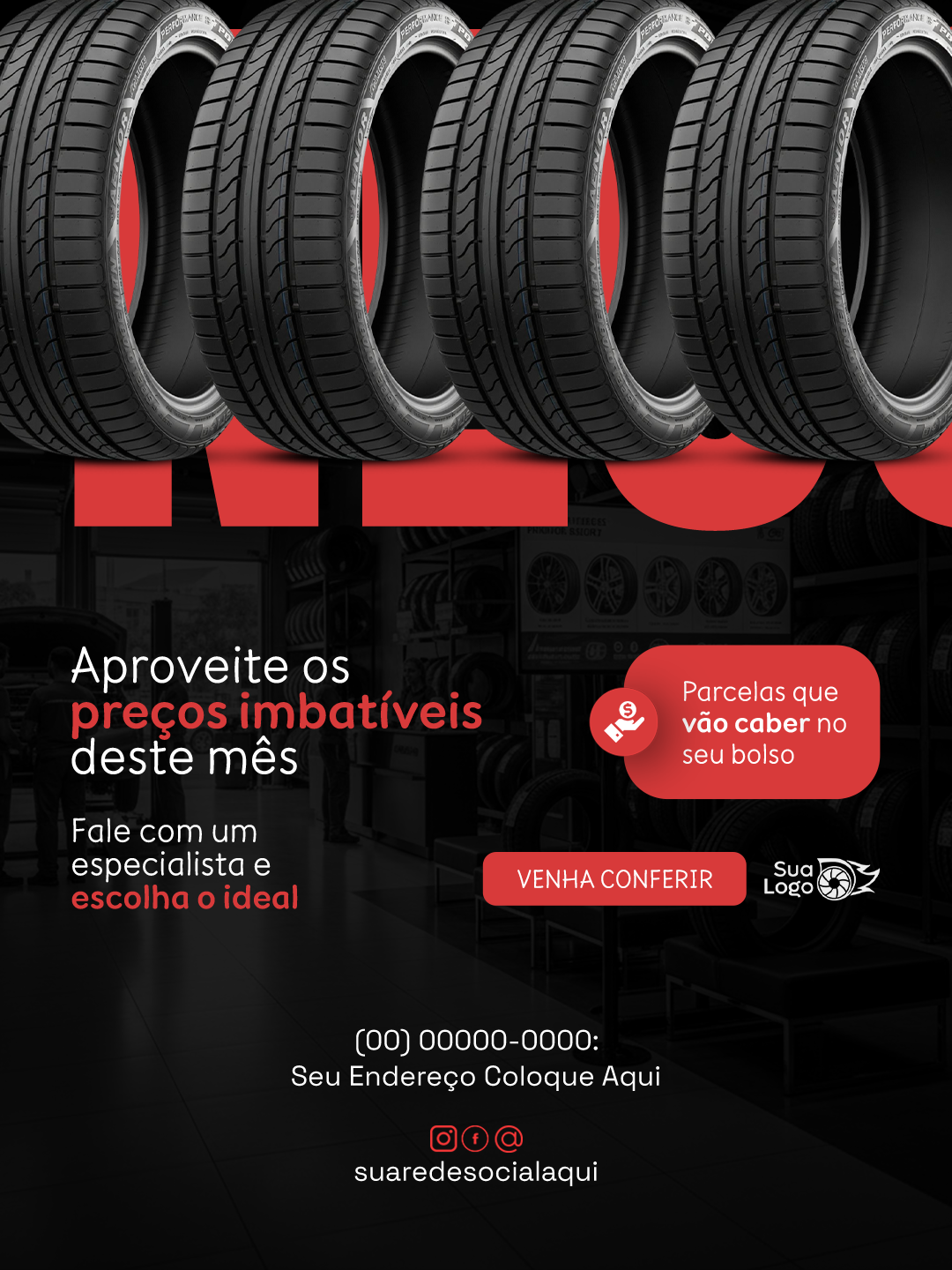 Arte 5 da coleção Coleção de Artes para Loja de Pneus