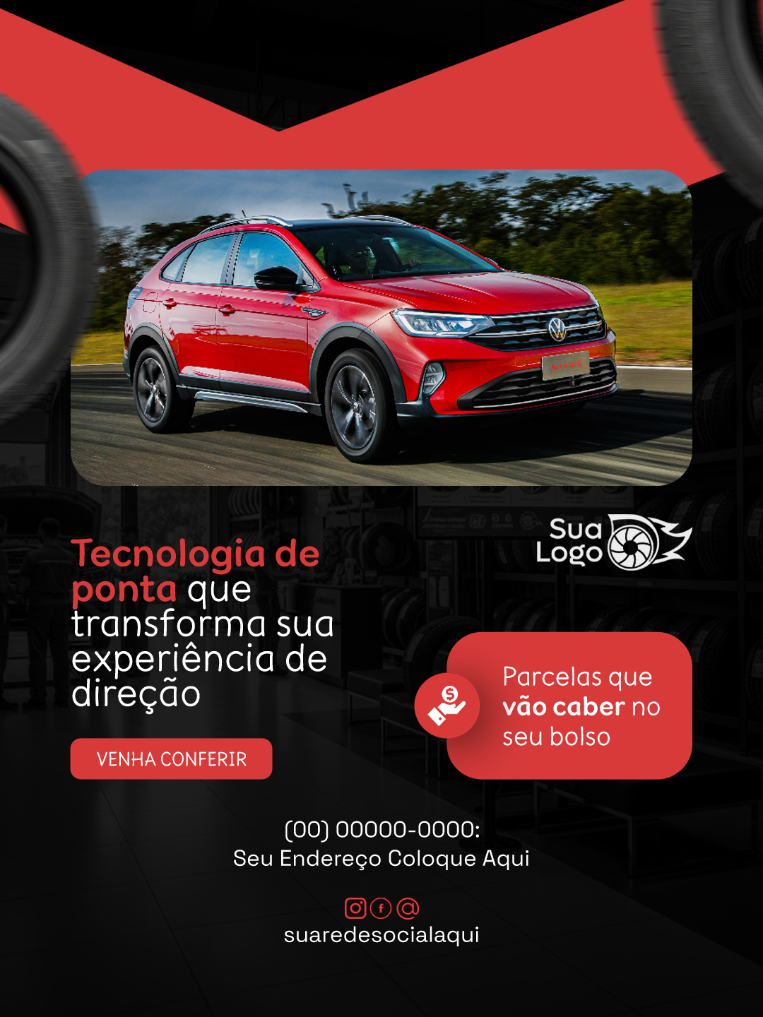 Prévia da coleção Coleção de Artes para Loja de Pneus