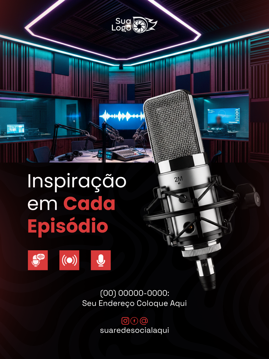 Arte 6 da coleção Coleção de Artes para Podcast