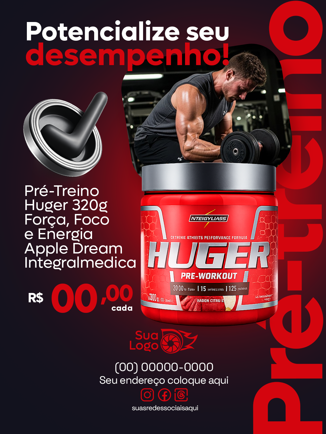 Prévia da coleção Coleção de lojas de suplementos