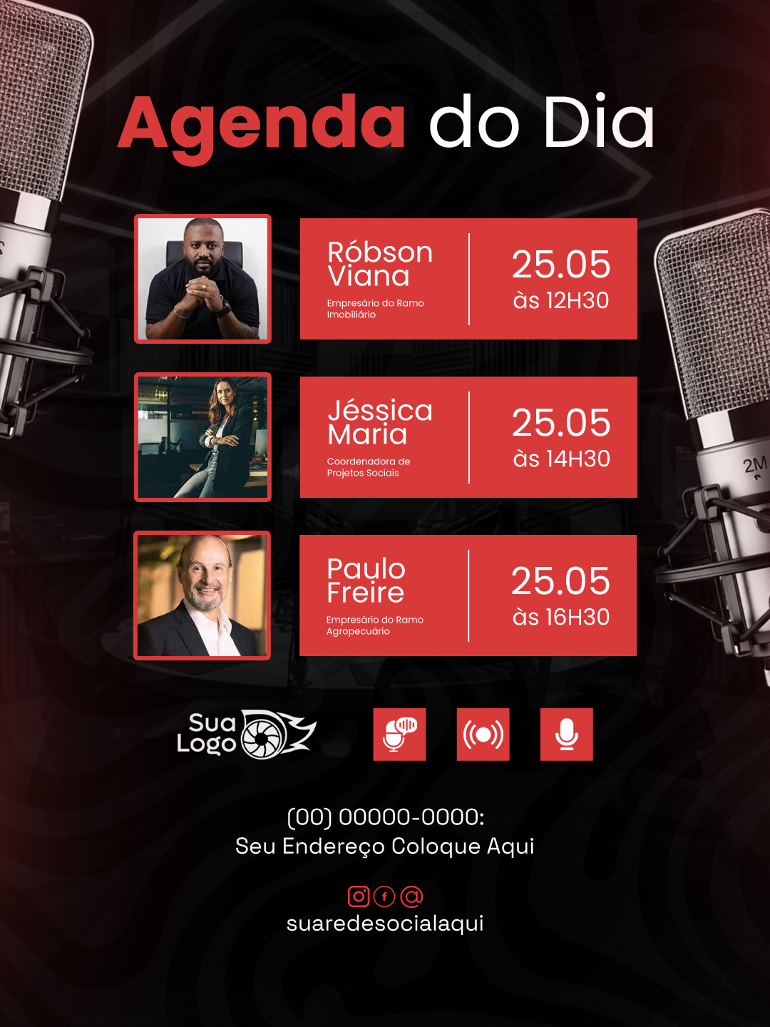 Prévia da coleção Coleção de Artes para Podcast