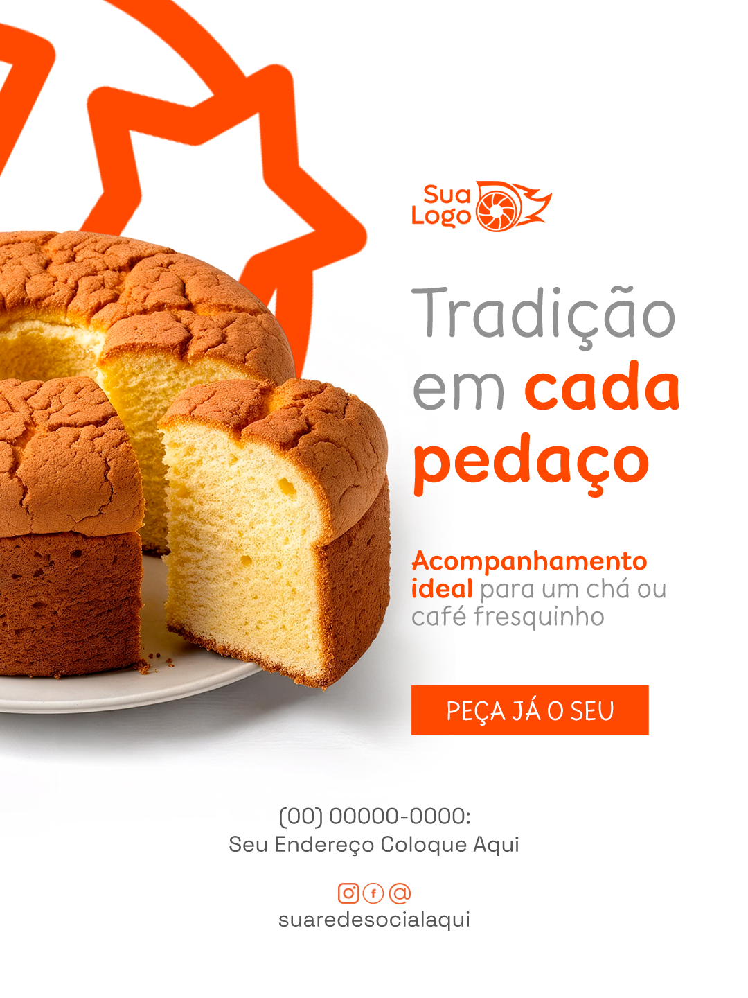 Arte 9 da coleção Coleção de Artes para Loja de Bolos Caseiros