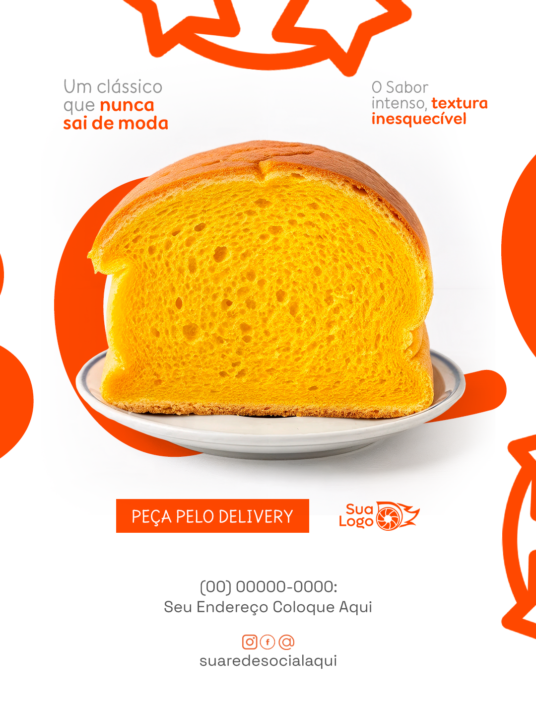 Prévia da coleção Coleção de Artes para Loja de Bolos Caseiros