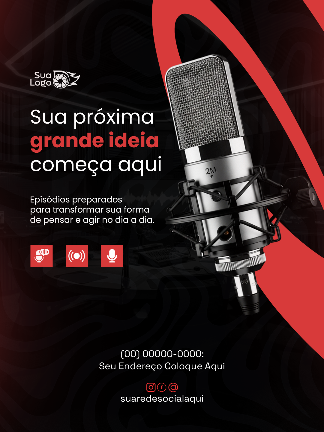 Arte 9 da coleção Coleção de Artes para Podcast