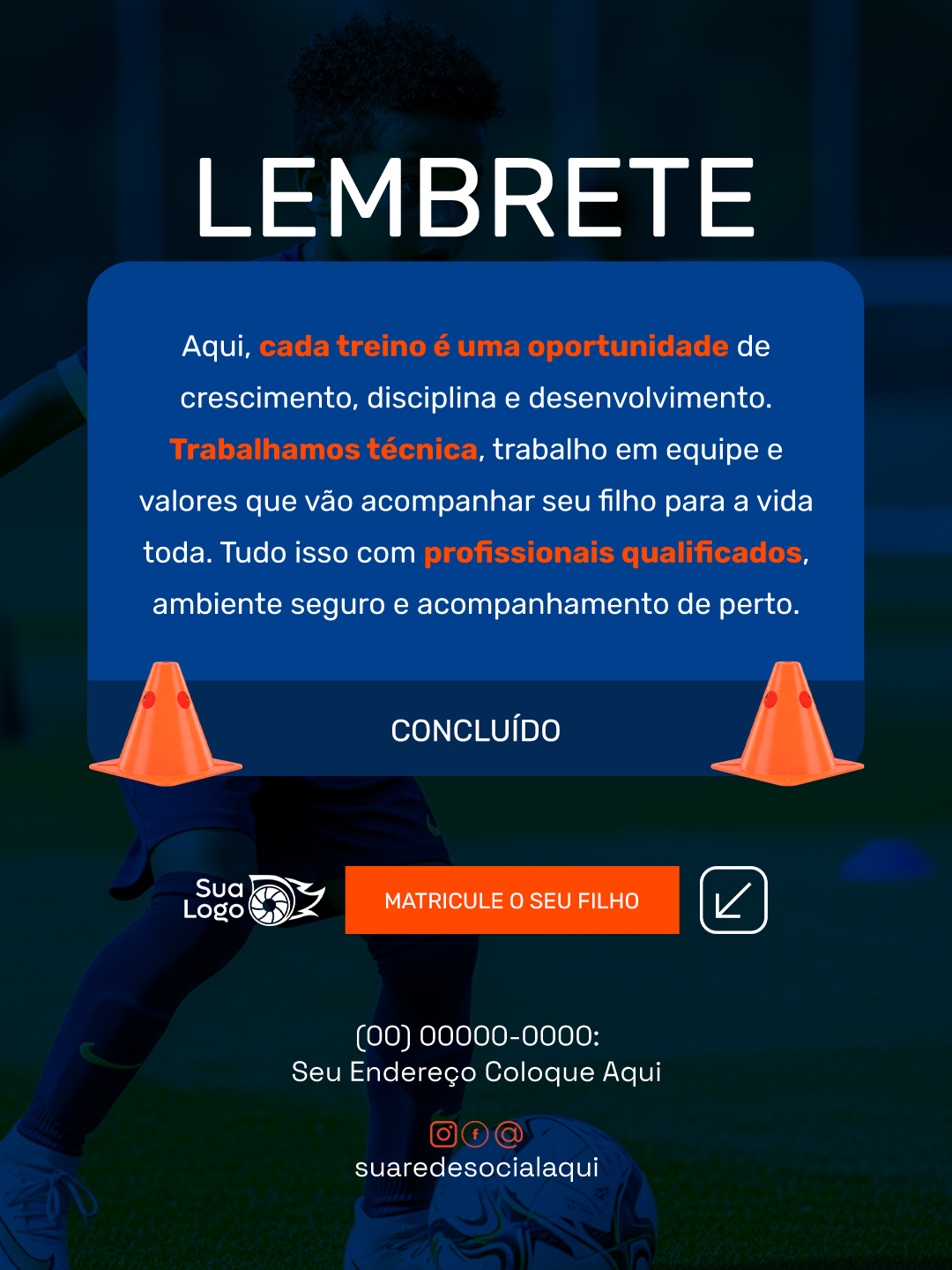 Arte 5 da coleção Coleção de Artes para Escolinha de Futebol