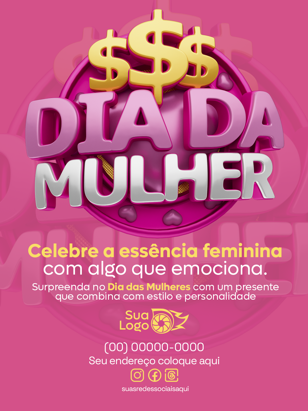 Prévia da coleção Coleção dia da mulher