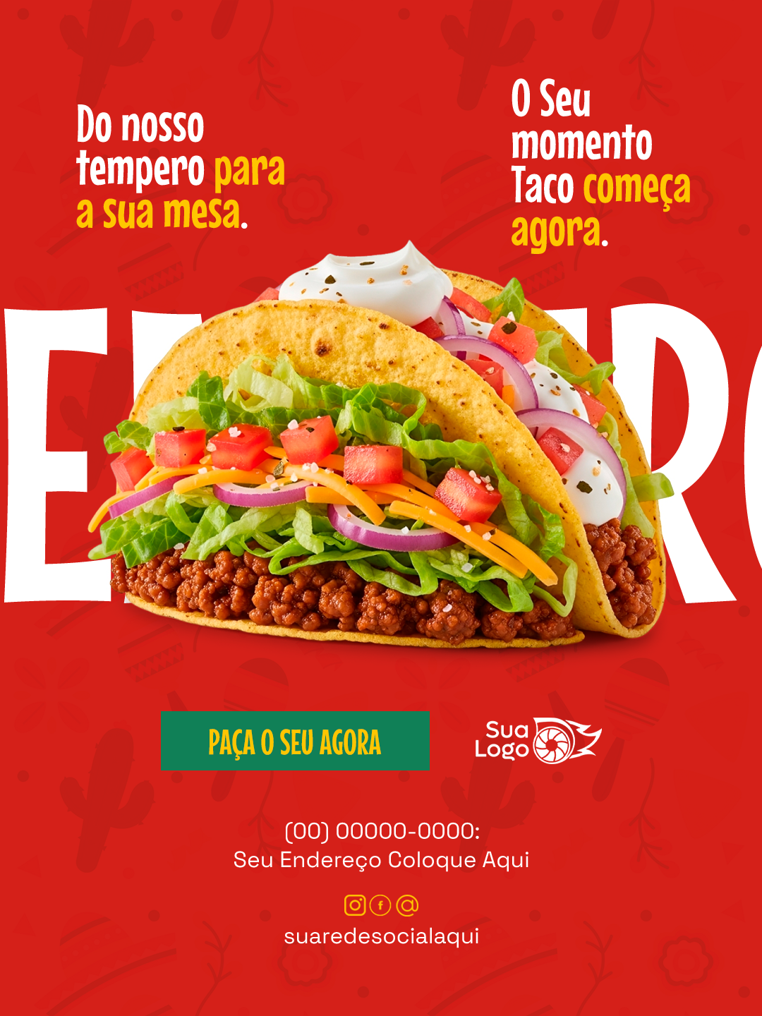 Arte 8 da coleção Coleção de Artes para Restaurante de Comida Mexicana