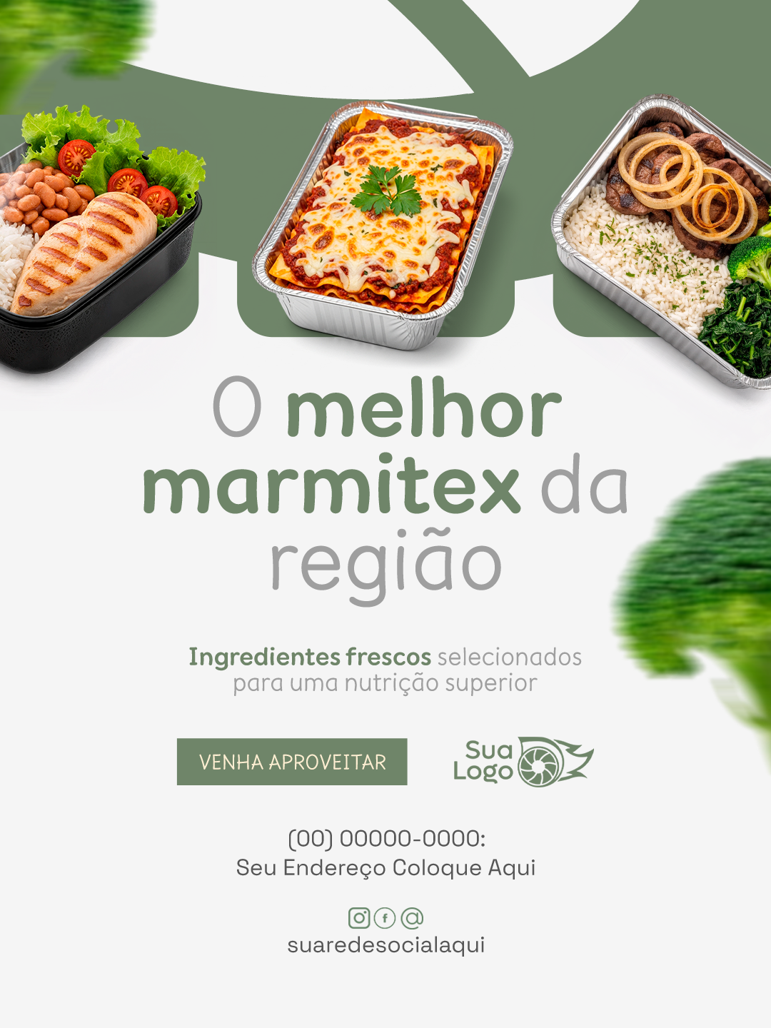 Arte 6 da coleção Coleção de Artes para Restaurante de Marmitas Marmitex