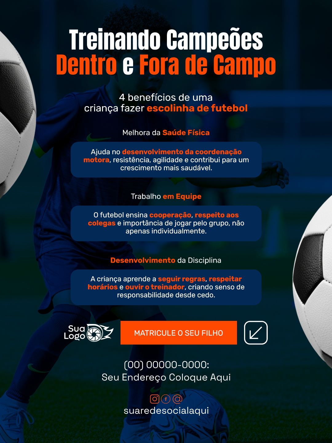 Arte 9 da coleção Coleção de Artes para Escolinha de Futebol