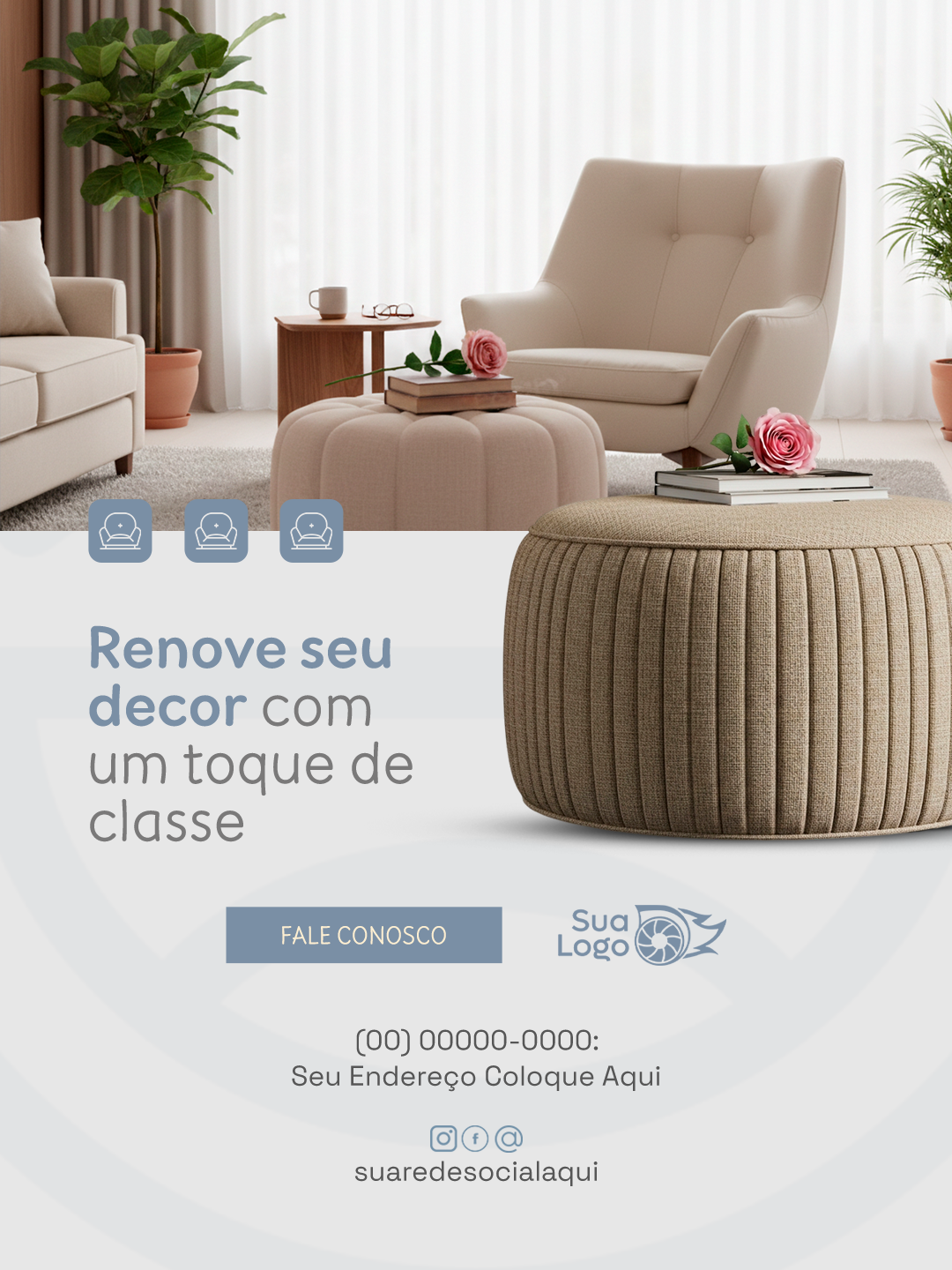 Prévia da coleção Coleção de Artes para Loja de Estofados