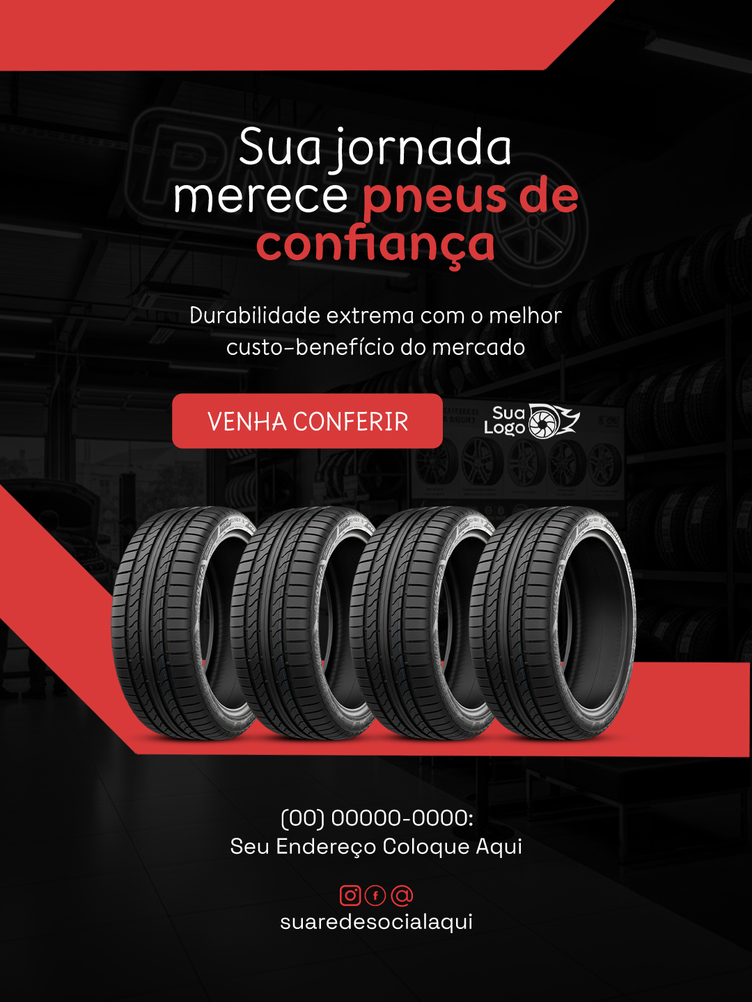 Arte 10 da coleção Coleção de Artes para Loja de Pneus