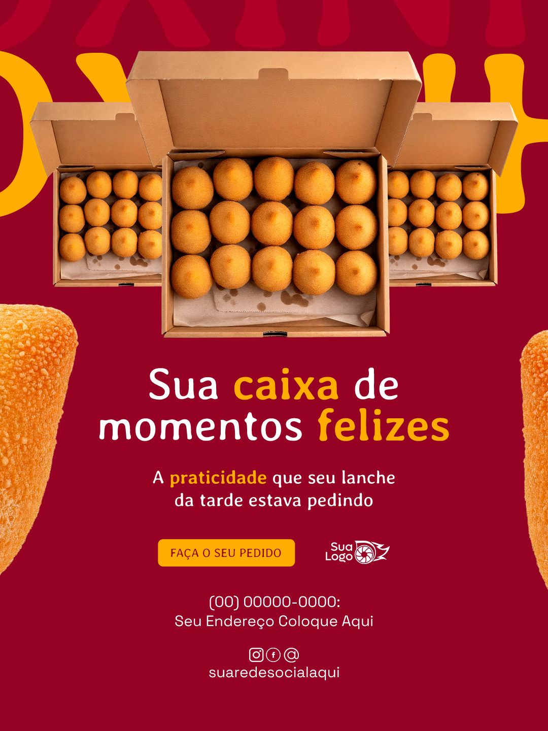 Prévia da coleção Coleção de Artes para Loja de Coxinhas