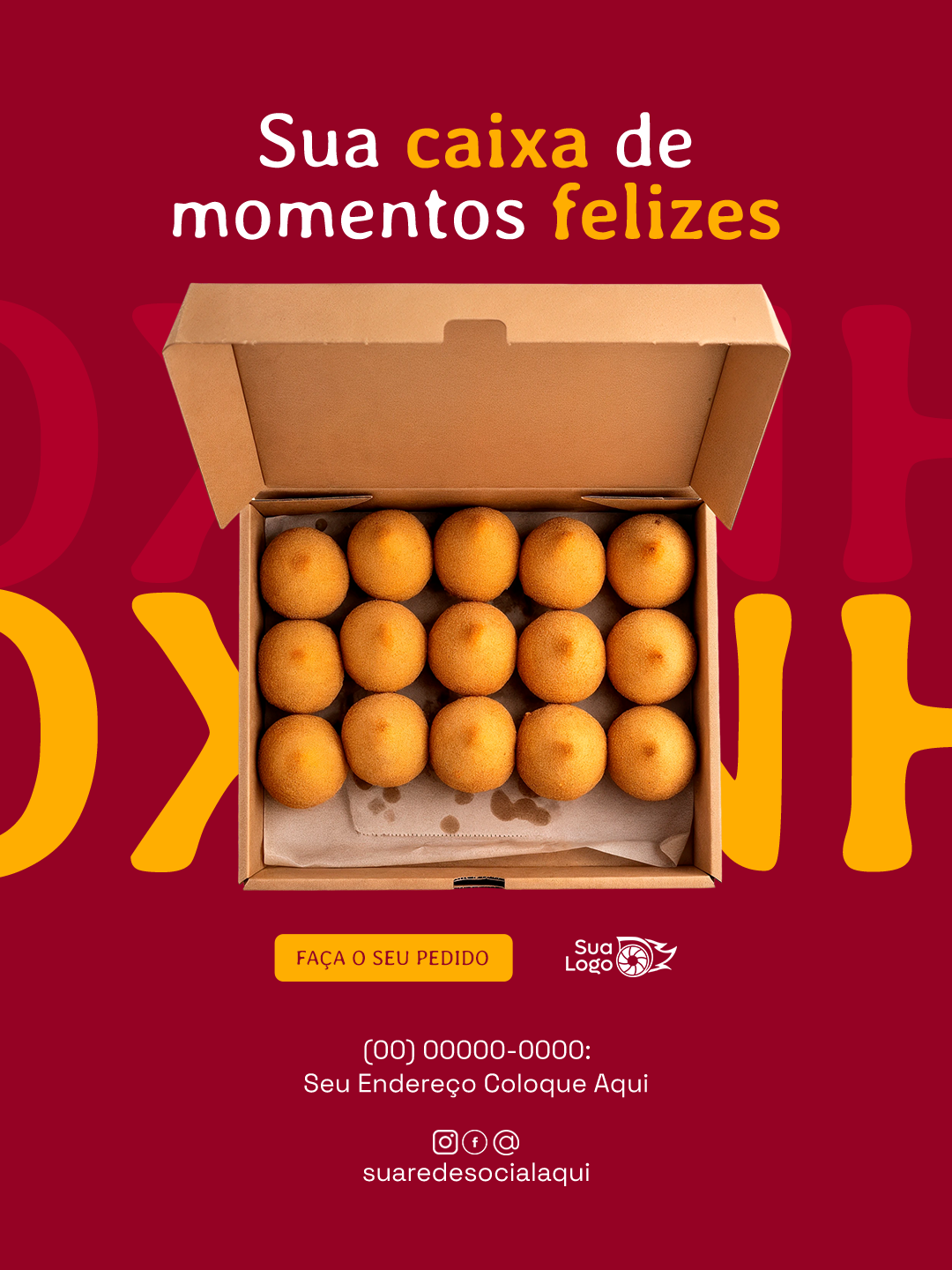 Prévia da coleção Coleção de Artes para Loja de Coxinhas