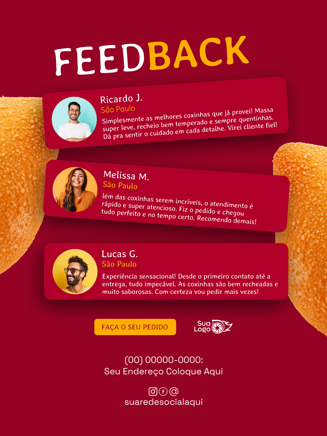 Prévia da coleção Coleção de Artes para Loja de Coxinhas